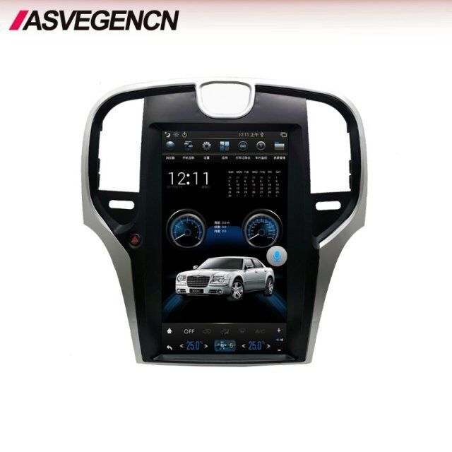 Vertical Screen Android 13.3'' Car Navigation GPS Car Audio Radio for Chrysler 300C 2013 - 2019