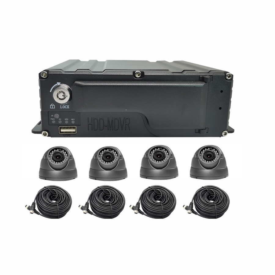 A&S 8 Ch Mobile dvr dvs Support 2TB HDD Wifi 4G GPS 8 channel dvr cctv for Truck Camera