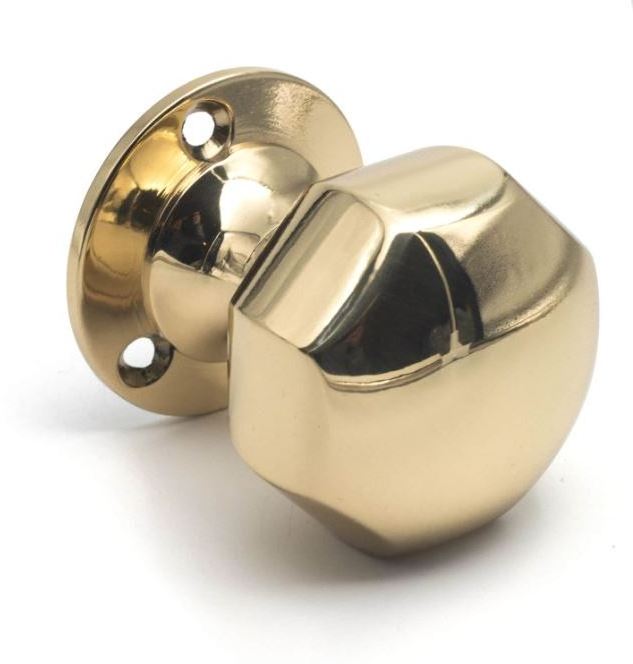 Gold Plated wholesale Hot Selling Hexagon Cabinet Knobs Furniture Handles Woodworking Hardware