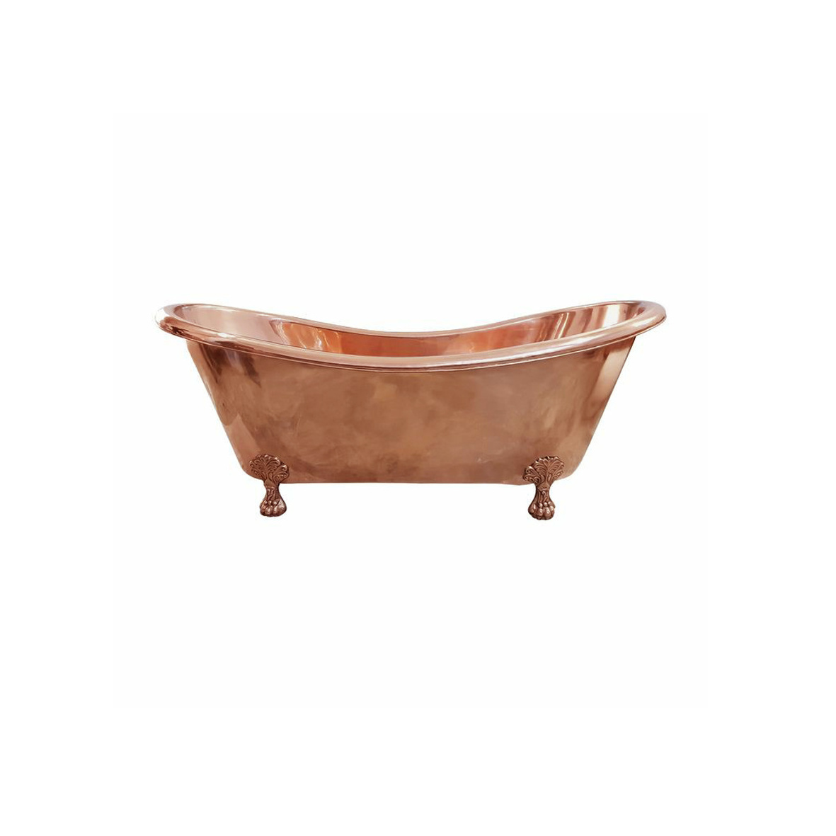 Highest Quality Antique Design Freestanding Metal Bathtub for Luxury Bathroom High Quality Copper Bath Tub For Sale