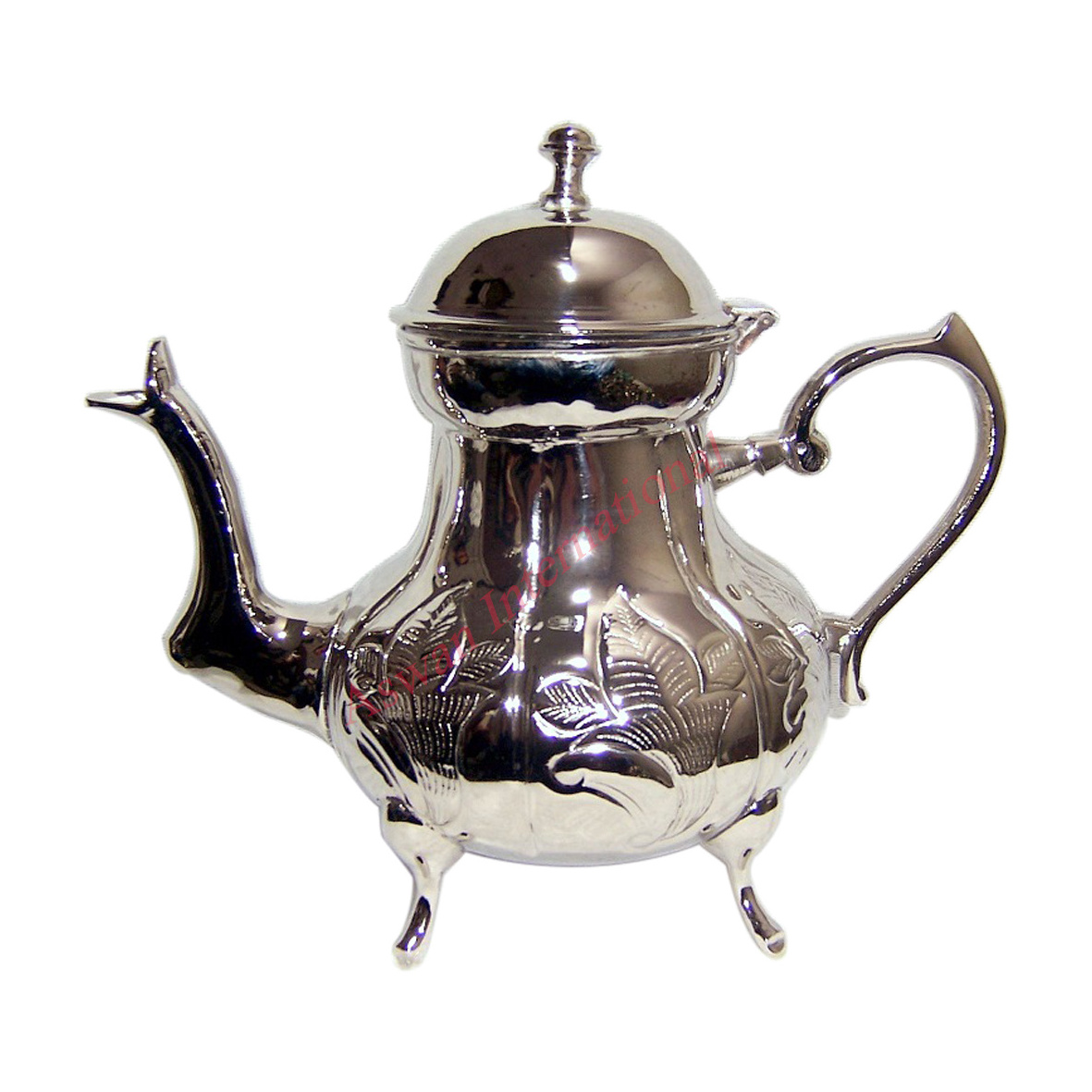 Exceptional Quality Modern Style brass tea pot with copper decoration kitchen & tabletop Coffee & Tea Sets