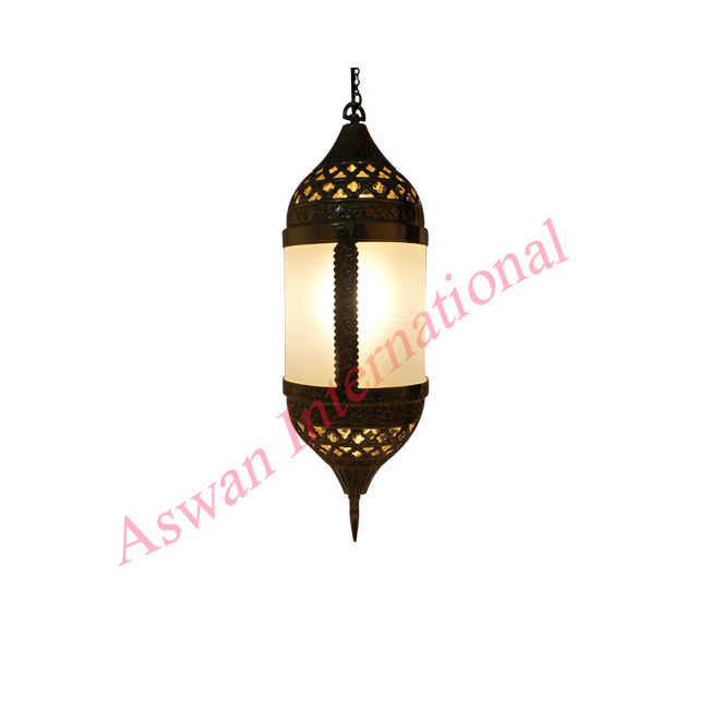 TUBE PENDANT LIGHT BRIGHT Modern Style Handcrafted Silver Plated Moroccan Brass Hanging Lamp Ceiling Light Fixture