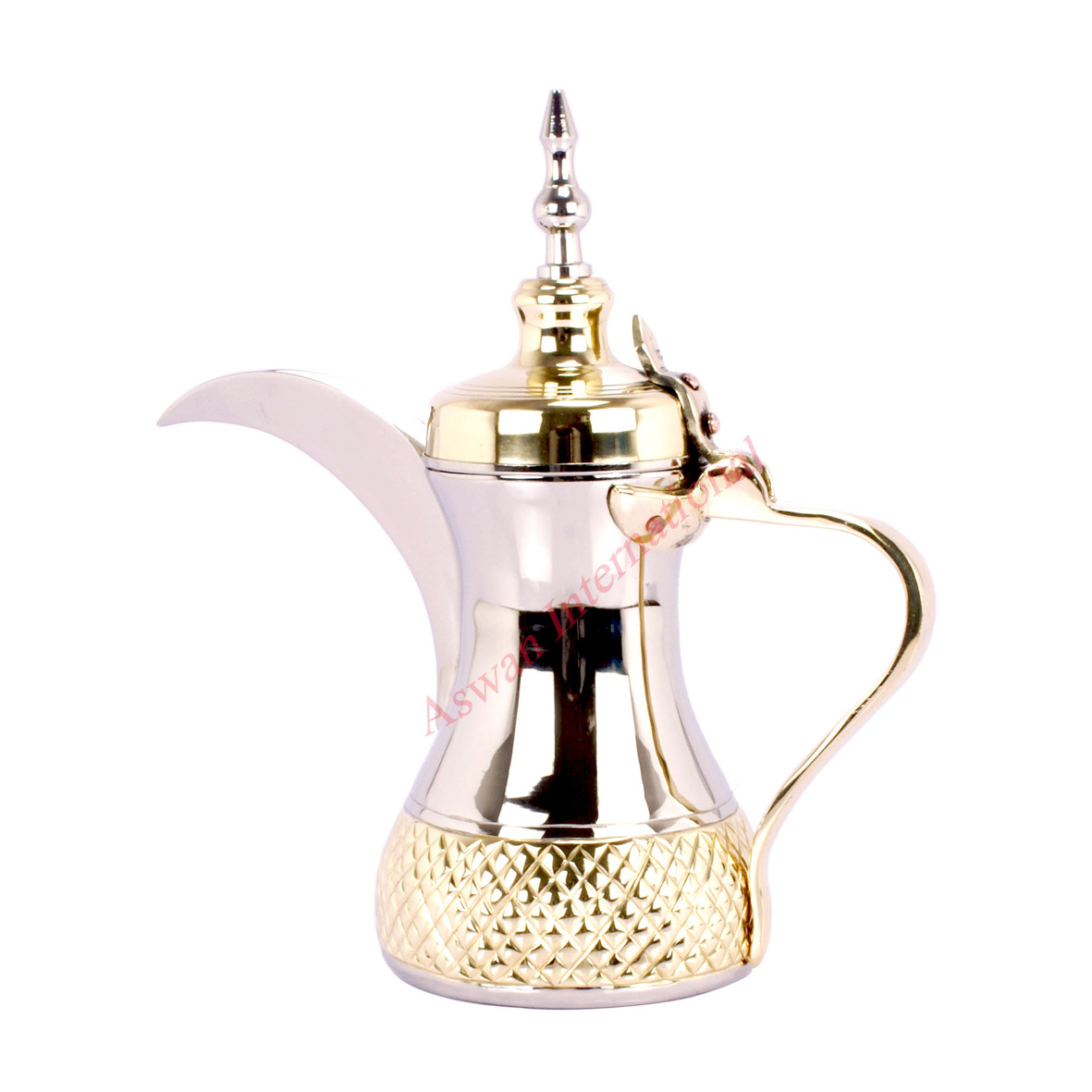 Coffee Maker Arabic Tea Coffee Pot Hammered Brass Coffee & Tea Sets Traditional Handmade Design