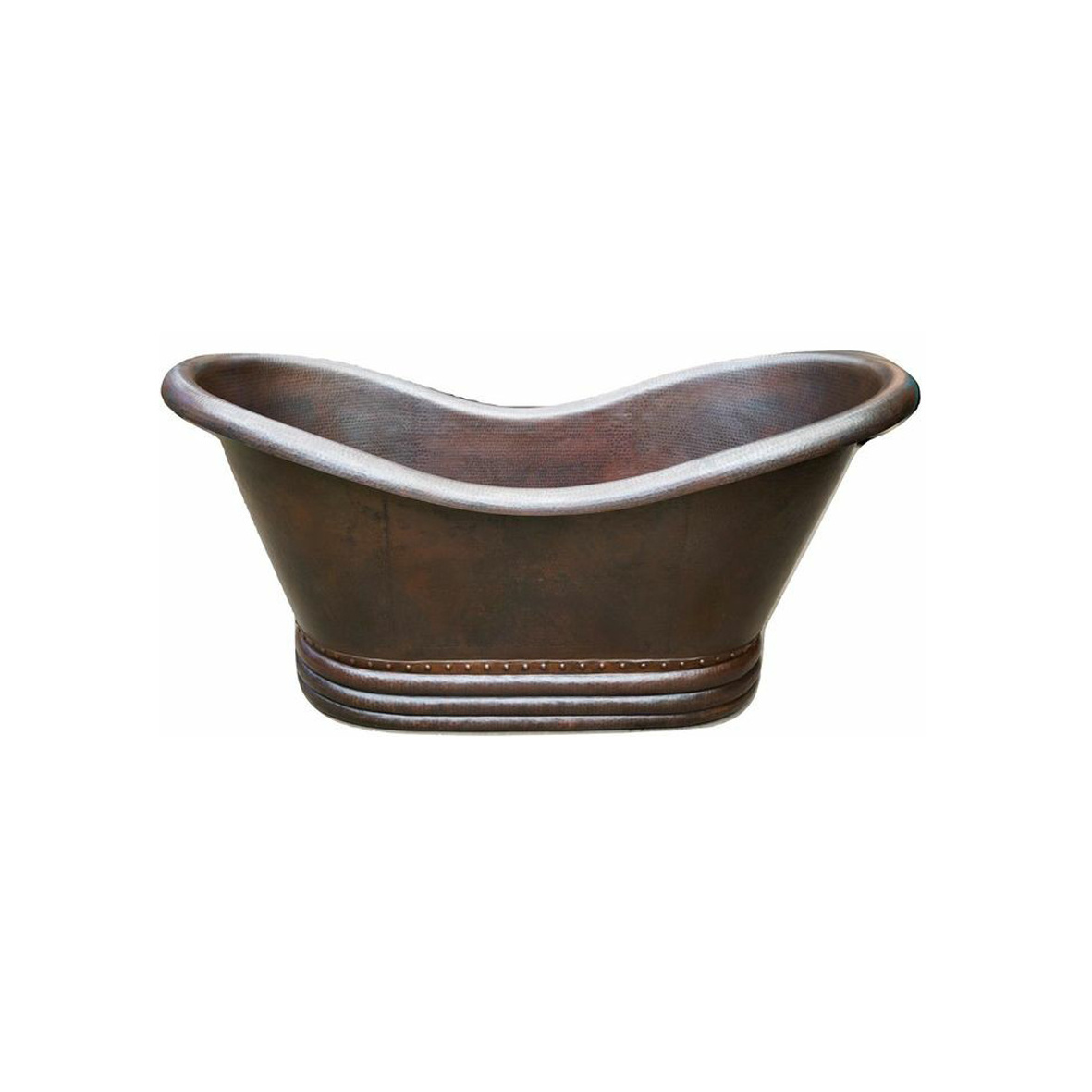 Attractive Design Copper bathtub with a matte shade of bronze Free Standing Elegant Cheap Affordable Copper Bath Tub