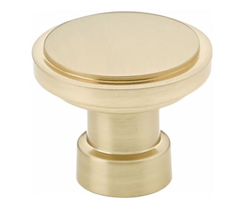 Brushed Brass Cabinet Knobs Solid Gold Dresser Knobs Modern Drawer Knobs Kitchen Cupboard Hardware Bathroom Cabinet Hardware