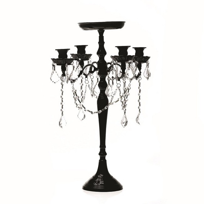 High End Aluminum Candelabra White Powder Coated Candelabra for Home And Wedding Decoration Flower Bowl candelabra