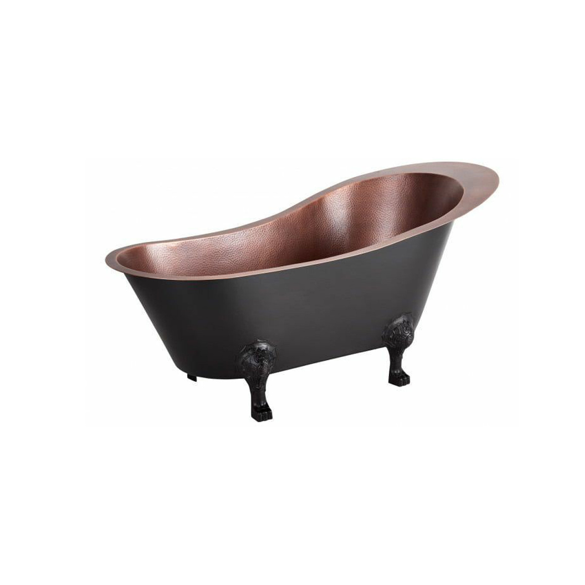 Exceptional Quality Modern Style Copper bathtub with a matte shade of bronze Free Standing Elegant Cheap Affordable Copper Bath