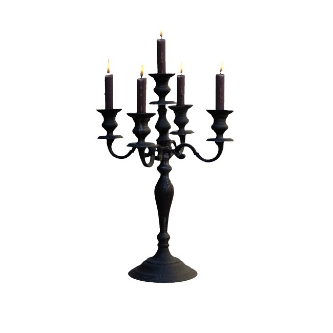 High End Aluminum Candelabra White Powder Coated Candelabra for Home And Wedding Decoration Flower Bowl candelabra