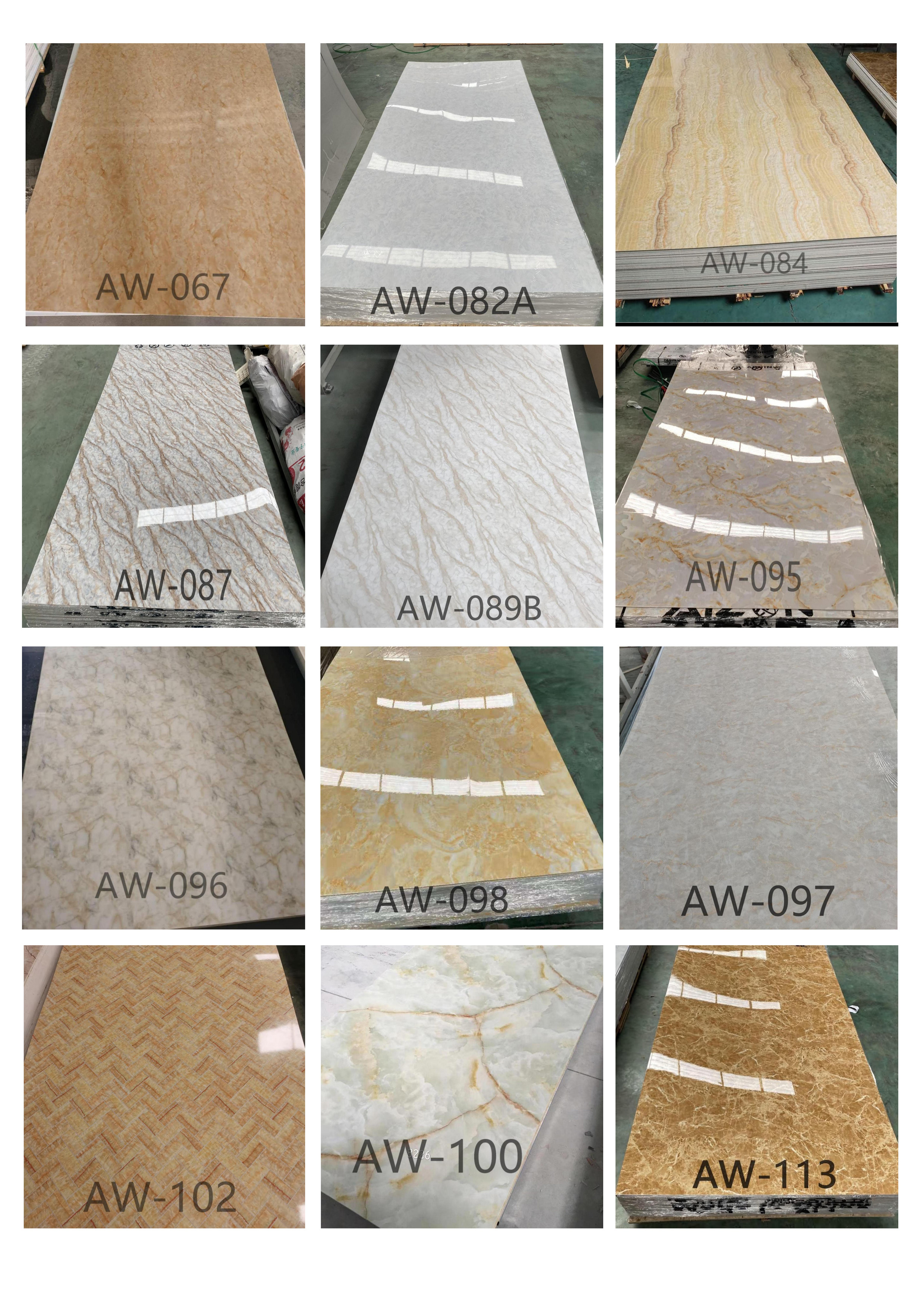 Decorative Wall Panel High Glossy Uv Marble Sheet Waterproof Wall Board For House Uv Marble Sheet