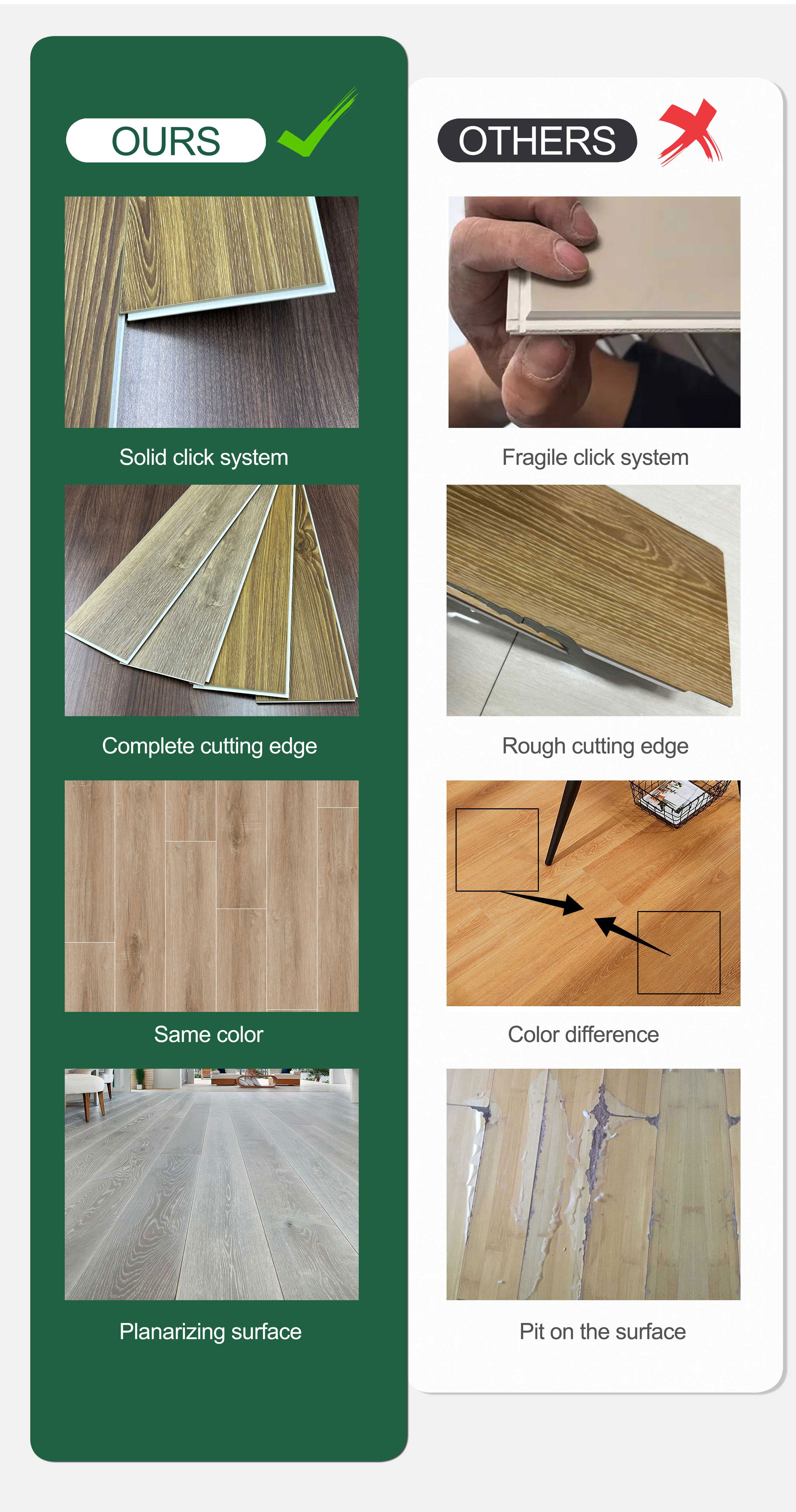 Spc Floor Manufacturer Insect Resistant Durable Spc Floor Bathroom Tile Pvc Vinyl Plastic Piso De Vinil Spc Flooring