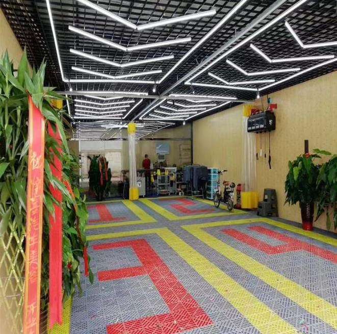 Factory Direct Non Slip Interlocking Outdoor Sport Flooring Pvc Garage Floor Tiles Garage Floor Mat