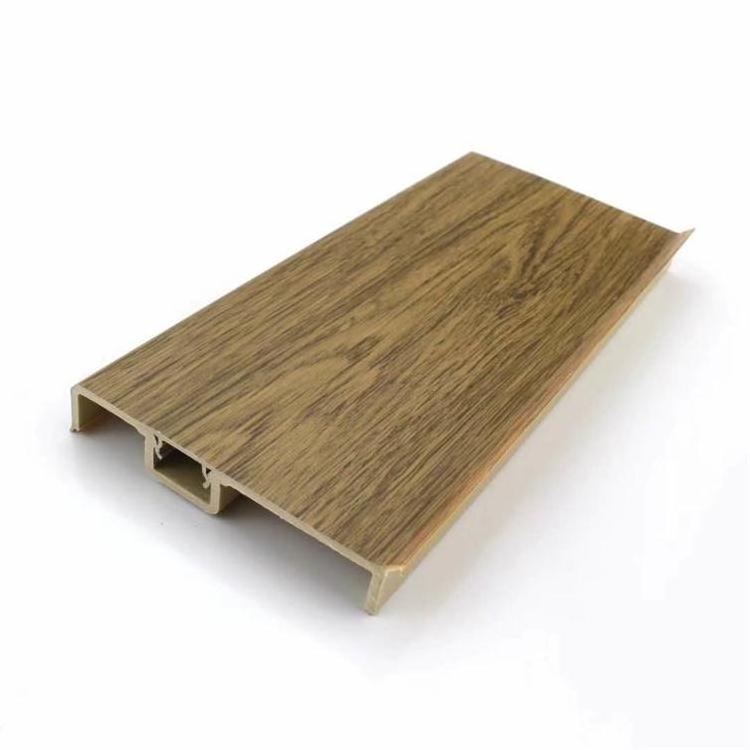 pvc skirting board cover polymer skirting wood board