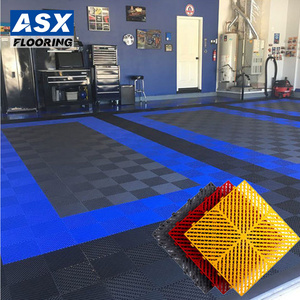 Factory Direct Non Slip Interlocking Outdoor Sport Flooring Pvc Garage Floor Tiles Garage Floor Mat