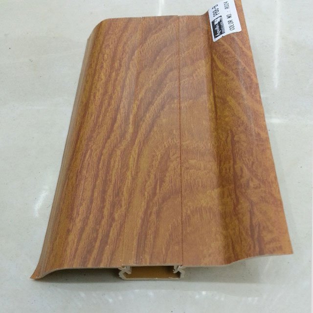 pvc skirting board cover polymer skirting wood board