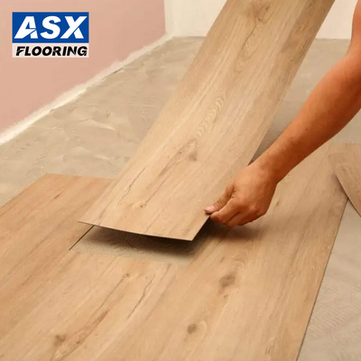 Factory Waterproof Glue Down Dry Back /Self Adhesive /Loose Lay/LVT/LVP Floor Pvc Plastic Vinyl Plank Flooring