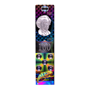 Custom Printing One Time Use Anti-fake Security Hologram sticker 3D Optically Variable Laser Holographic Label