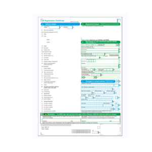 OEM ODM Custom Anti Counterfeiting Printing Vehicle Registration A4 Security Certificate Paper