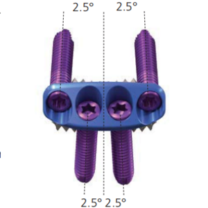 Orthopedic implants Zero-Profile Anterior Cervical Interbody Fusion Cage implants