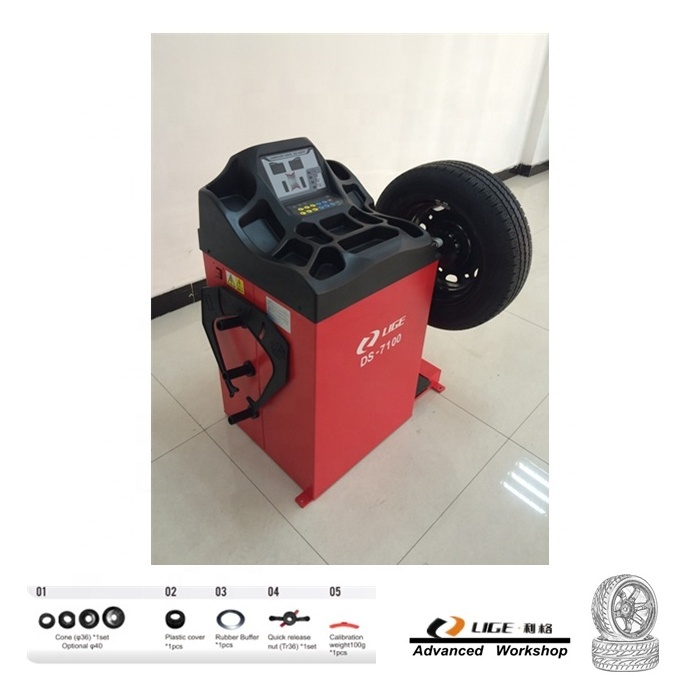 CE balancing machine for car Portable tire changer and wheel balancer combo