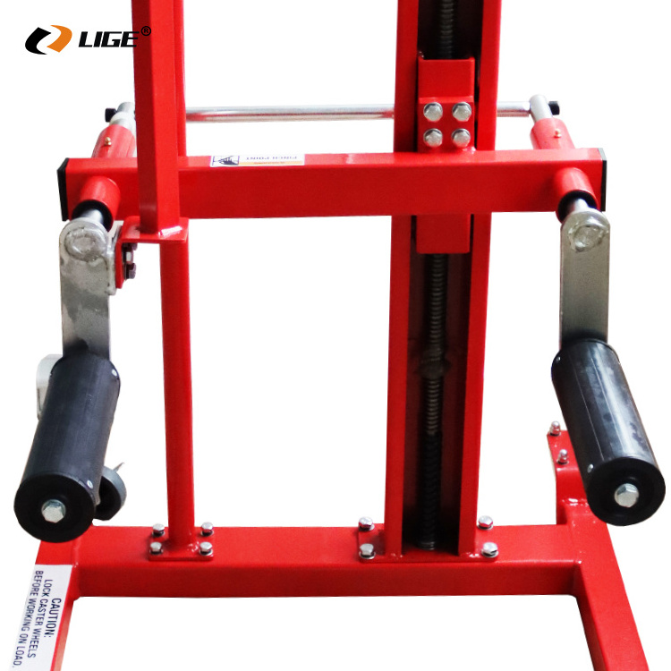 LIGE pneumatic car tyre center wheel elevator Quick Lift Wheel/Tyre Lifter, wheel lift