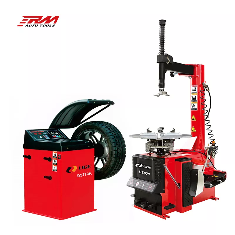 RM tire changer combo car garage equipment 3D car wheel alignment one station auto service  machine and tools