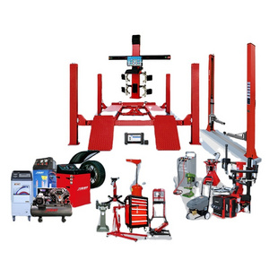 RM tire changer combo car garage equipment 3D car wheel alignment one station auto service  machine and tools