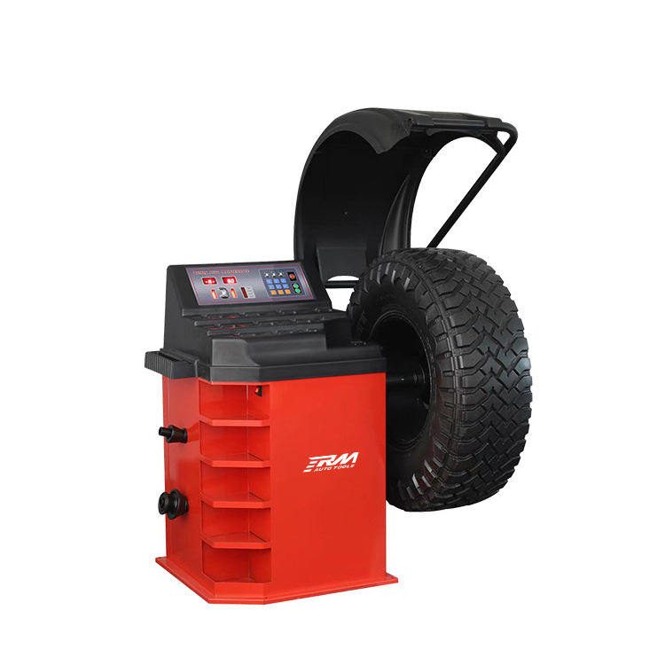 Tyre machine and wheel balancer car for tire balance