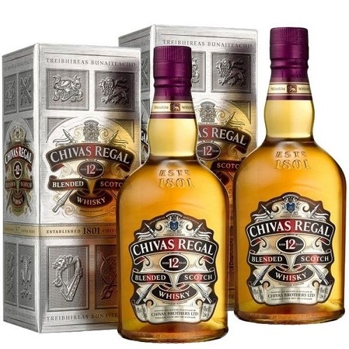 Chivass Regal Whisky 13 years 12 years 18years and 25 Years Old