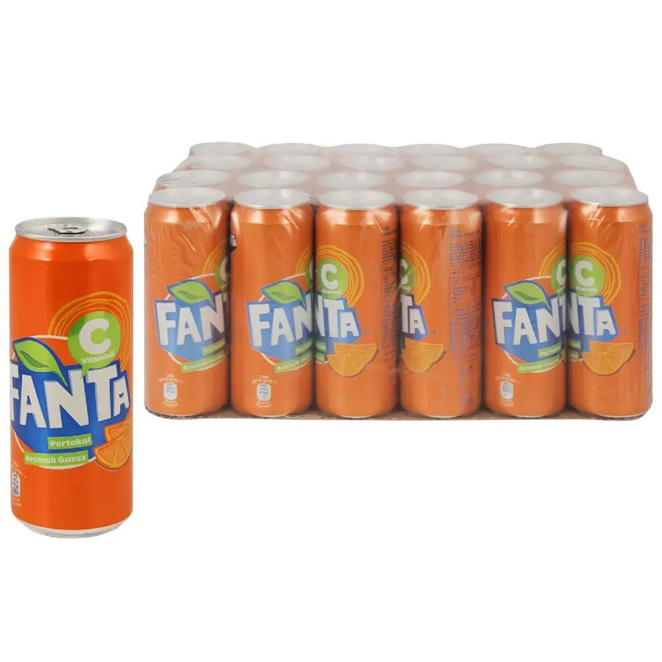 Fanta Exotic 330ml / Fanta Soft Drink (Slim) / Hot Product Soft Drink Fruity Fanta Fruit Soda for sale all flavours