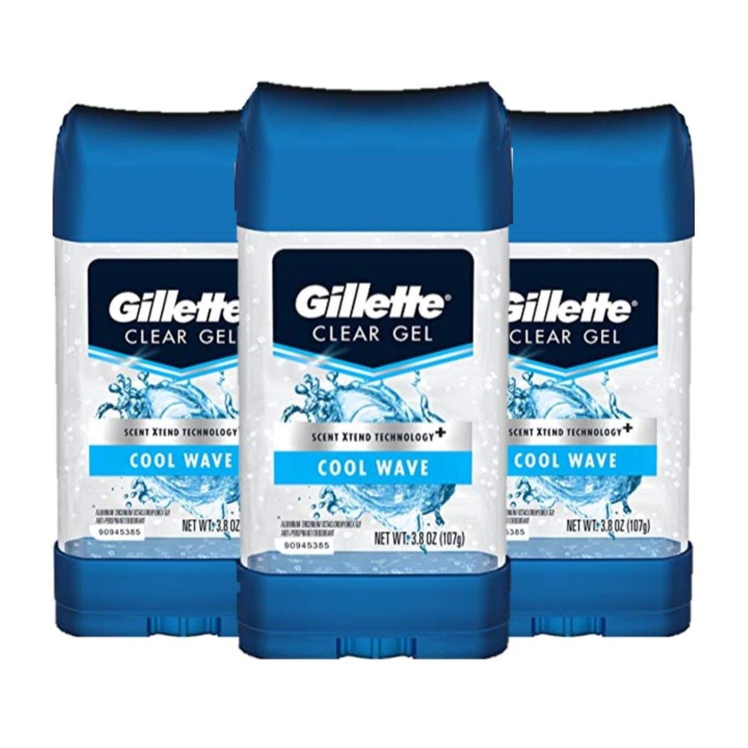 Gillette Antiperspirant and Deodorant for Men, Clear Gel