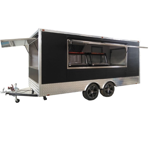 Customized Mobile Street Fast Vending Carts BBQ Fast Food Truck for Sale fast food truck