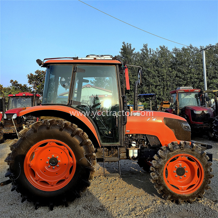 M704K 70HP second hand tractor for agriculture used tractors Japan small kubota 4X4 machinery tractor