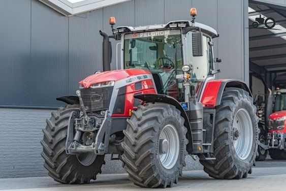 used tractor massey ferguson Xtra 1204 120HP 4WD wheel farm orchard compact tractor agricultural machinery MF290 MF385