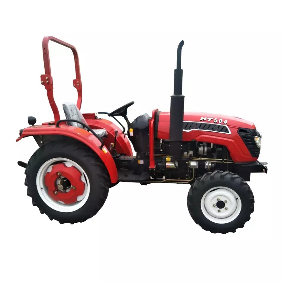 Agricultural machinery mini low price tractor compact farm tractor with implement