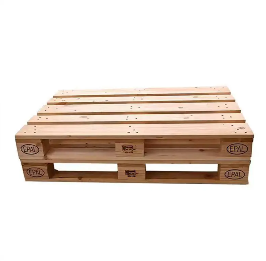 Competitive Price Wooden Pallets In Use Compressed Wood Pallet Customized Packaging Ready To Export From France Manufacturer