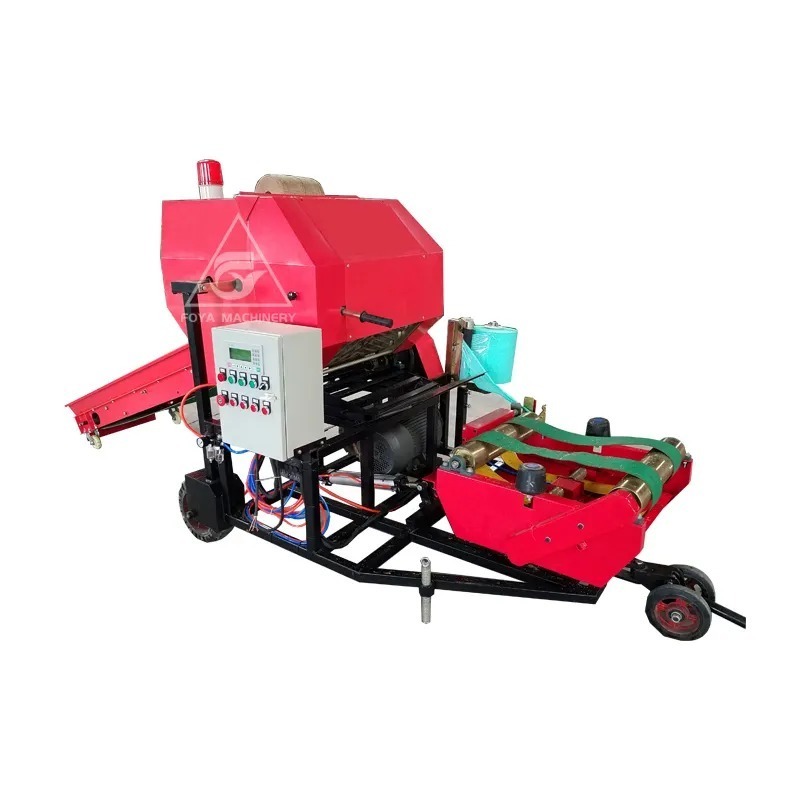 Good Factory Corn Machine Roll Hay Baler round Straw Mini Round Hay Baler for Sale