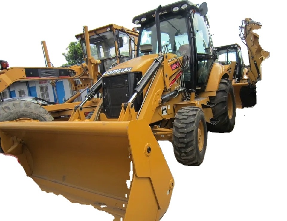 mini loader used backhoe loader cat 420f for sale in Shanghai used cat backhoe retro excavator CAT 420F 420F2