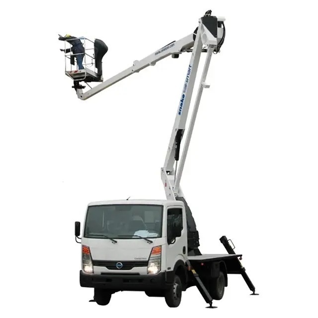 Used 6WHEEL 24M CHERRY PICKER CRANE TRUCK FOR SALE