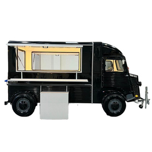 Wholesale Food Truck Trailer Street Mobile Food Cart Outdoor Kitchen Fast Food Truck With Cooking Equipment For Sale