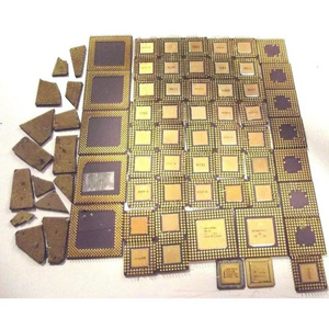 Gold Ceramic CPU Scrap High Grade CPU Scrap, Computers CPU / Processors/ Chips Gold