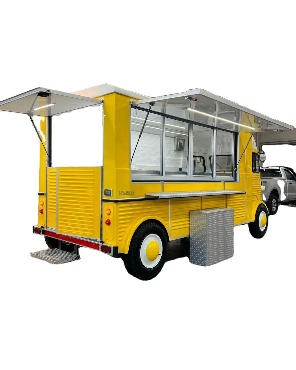 Wholesale Food Truck Trailer Street Mobile Food Cart Outdoor Kitchen Fast Food Truck With Cooking Equipment For Sale