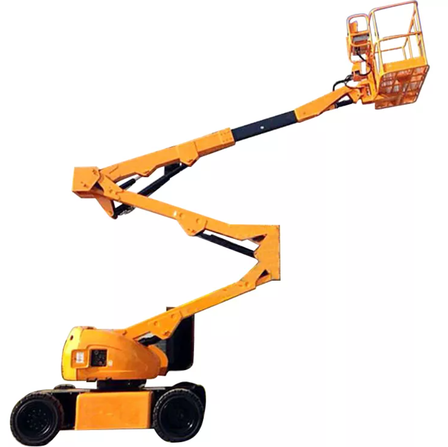 Wholesale Cherry Picker 20M Manlift Trailer Mounted boom lift Articulating 220 Kg Tow Behind Towable Boom Lift Austria