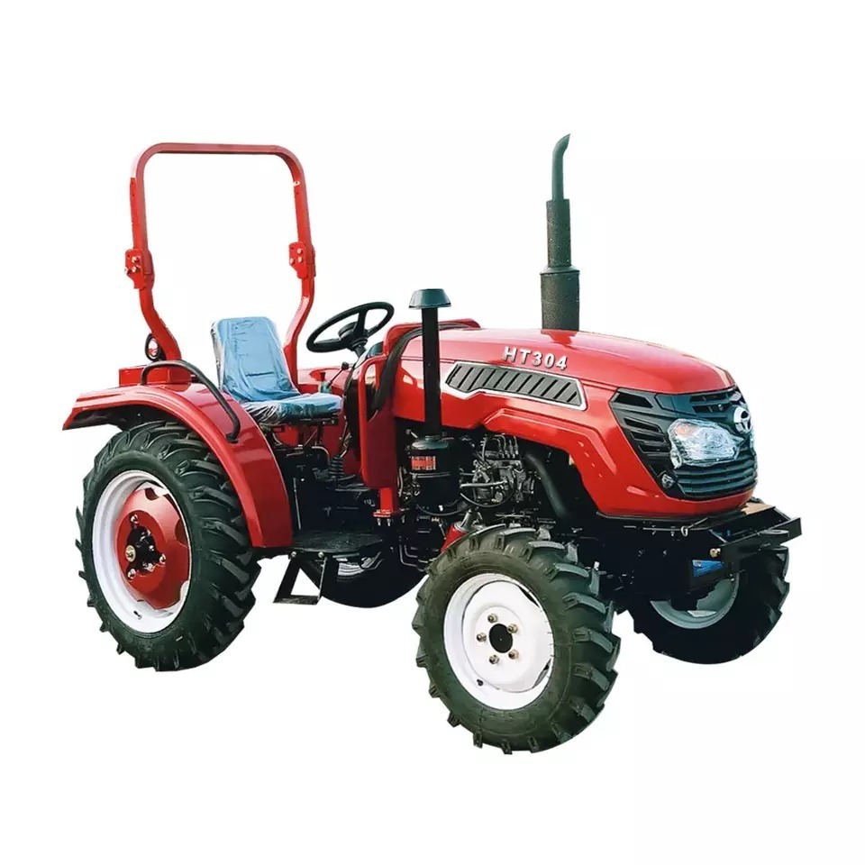 Agricultural machinery mini low price tractor compact farm tractor with implement