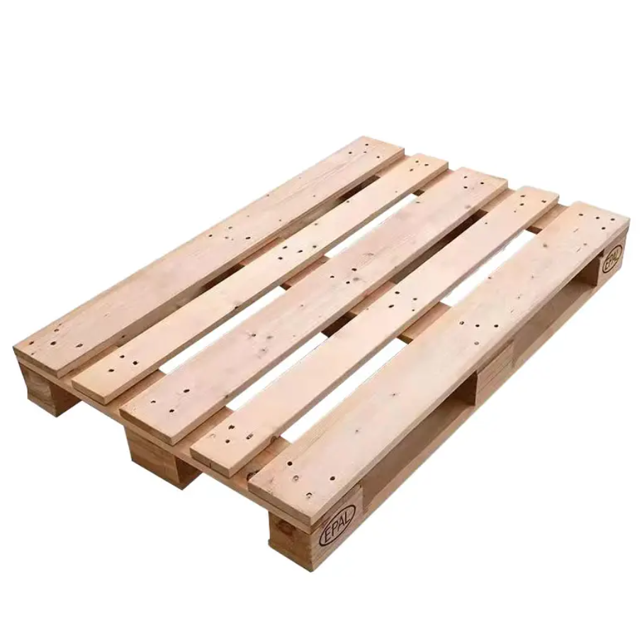 Competitive Price Wooden Pallets In Use Compressed Wood Pallet Customized Packaging Ready To Export From France Manufacturer