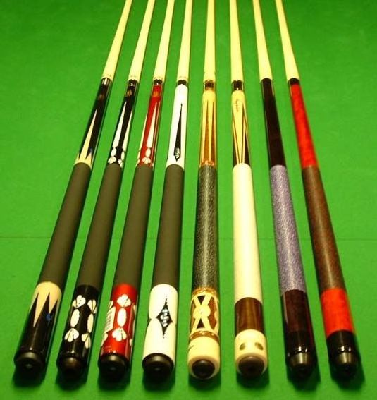 Top quality luxury design Billiard 1/2 split cues curly cocobolo ebony handmade inlay carom pool sticks