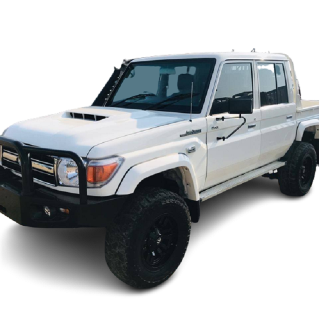 USED Toyo tas Land Cruiser Double Cab VDJ79 Pickup Diesel 4.5L 100% Perfectly Working Accident-Free 1 Y