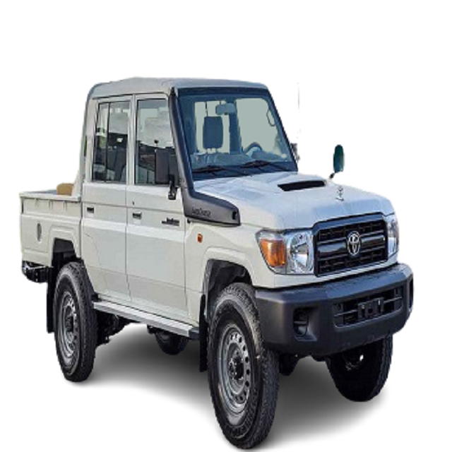 USED Toyo tas Land Cruiser Double Cab VDJ79 Pickup Diesel 4.5L 100% Perfectly Working Accident-Free 1 Y