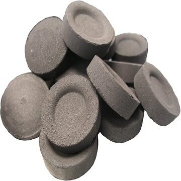 Premium Hookah Coals-2 Rolls of Charcoals 10 Tablets Each Roll-20 Quick Light Charcoal Briquettes Easy Lighting Longest Odorless