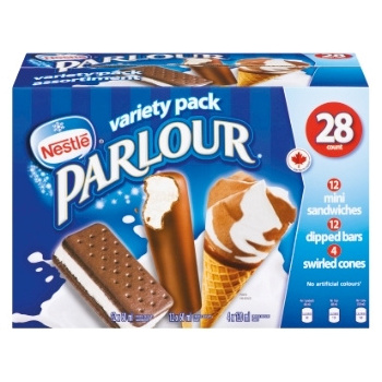 NESTLE ICE CREAM VANILLA 1.42L / NESTLE ICE CREAM COOKIES & CREAM 1.42L