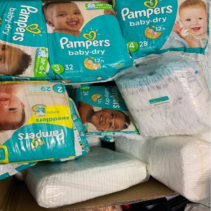 Original Pampers High Quality Diapering In Bulk Disposable Baby Diaper teen baby diapers